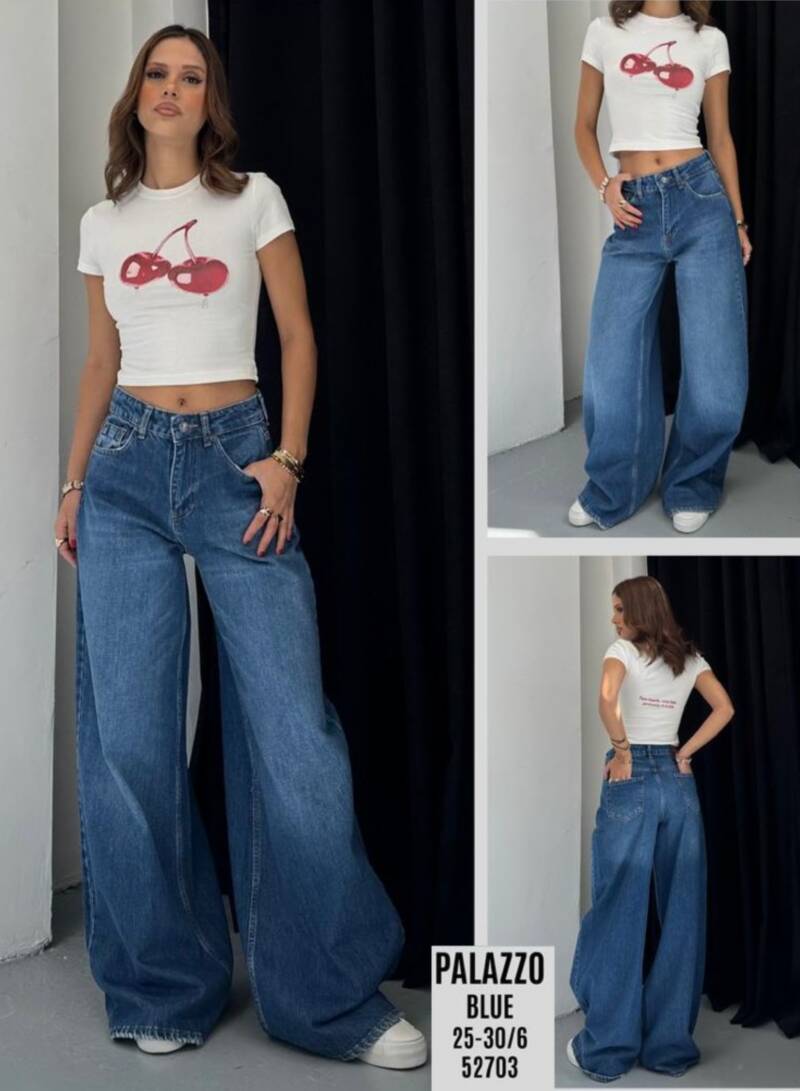 Spodnie damskie jeansy Roz 25-30, 1 Kolor Paczka 6 szt